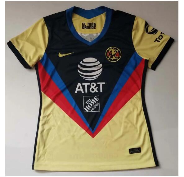 Club America Women Home Kit Soccer Jersey 2020/21